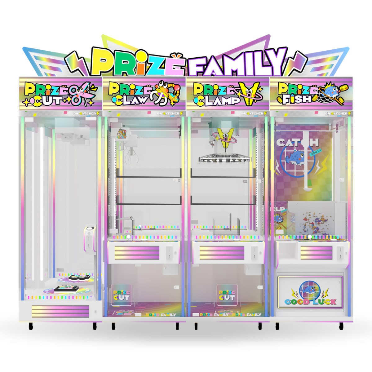 Greifautomat 4-in-1 Prize Family