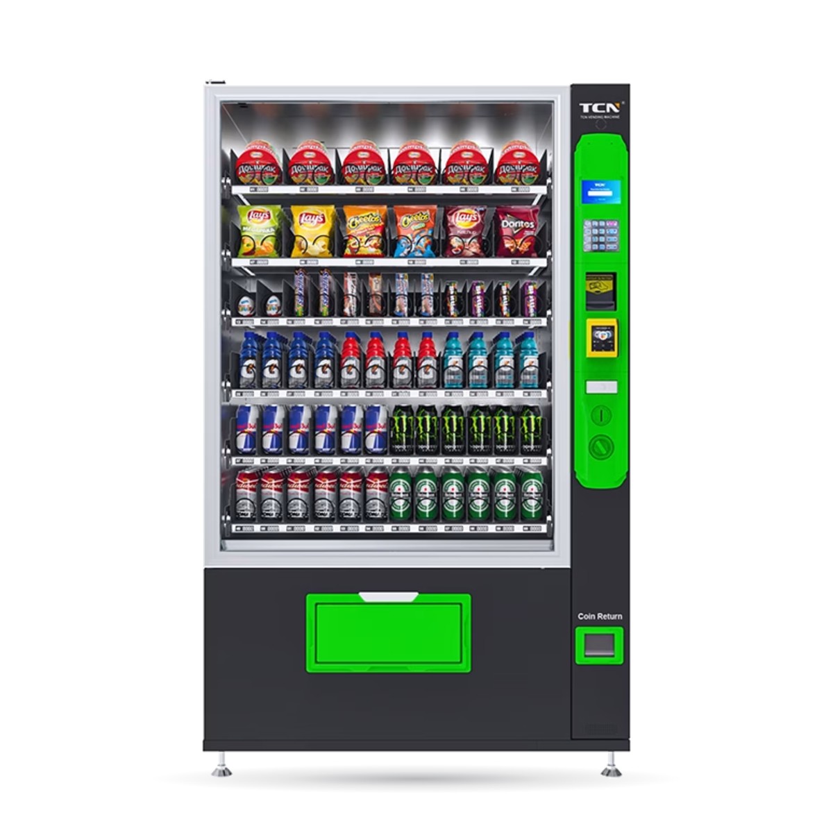 Snack- und Getränkeautomat TCN-CSC-12G(H5) – große Kapazität