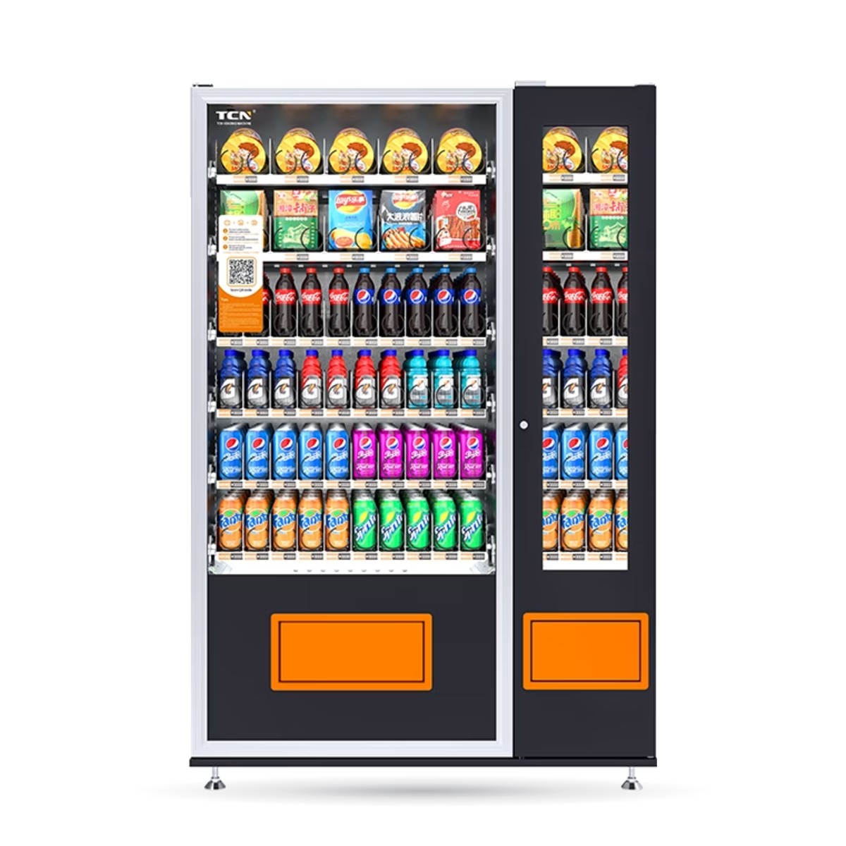 Snack- und Getränkeautomat für bargeldlose Zahlung