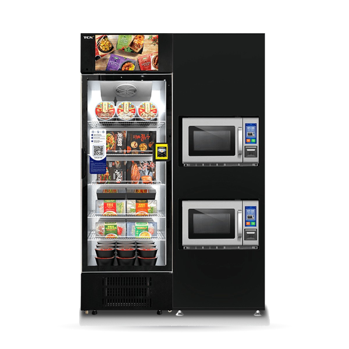 Tiefkühlautomat mit Gewichtserkennung (Smart Fridge)