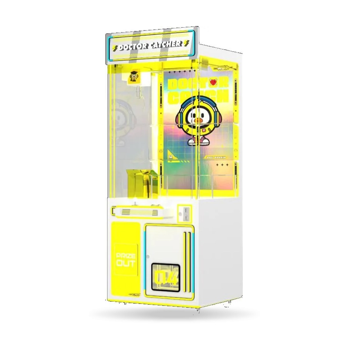 Greifautomat Gen-4 mit beleuchtetem Aufsatz, Frontansicht