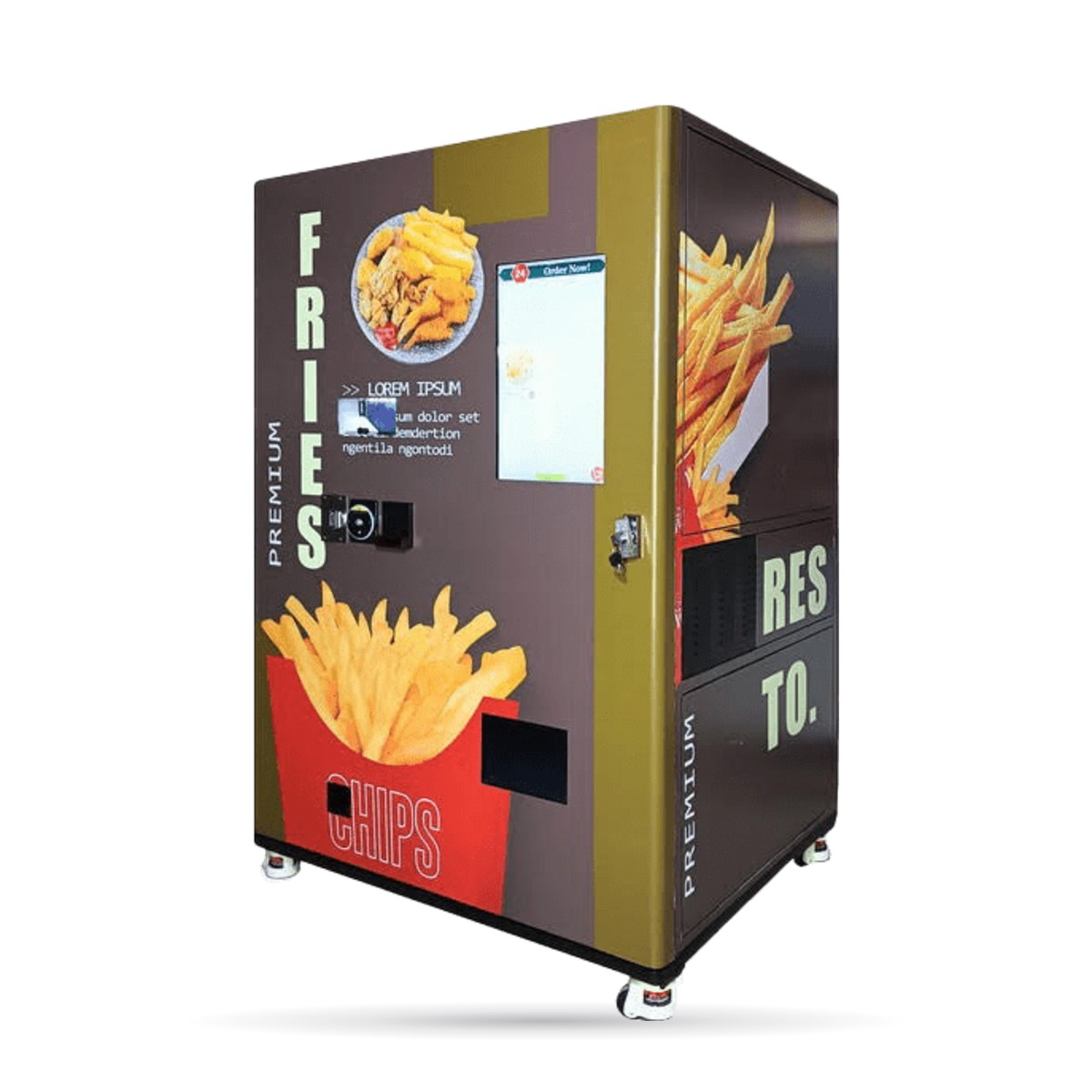 Pommesautomat VL230807 für Pommes und Chicken Nuggets